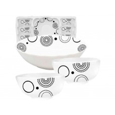 Набір салатників 7 шт «Абстракція»