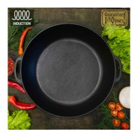 Жаровня чавунна лита 40×8 см