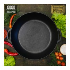 Жаровня чавунна лита 40×8 см