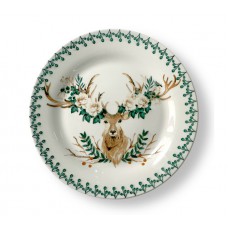 Тарілка 8“ 20,5 см основна «Олені»