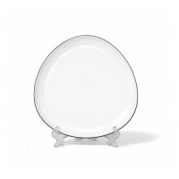 Тарілка 10" чорний кант