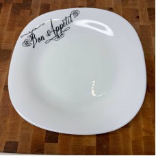 Bon Appetit тарілка 24 см № 9,5 квадратна