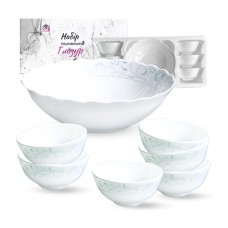 Набір салатників 7 шт «Глазур» 