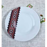 Тарілка 7“ «Вишиванка» мілка 18 см 