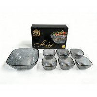 Набір салатників 7 шт Агат