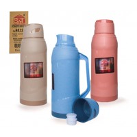 Термос 2 л зі скляною колбою