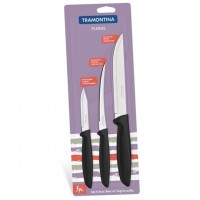 Набір ножів Tramontina Plenus  3 предмети 