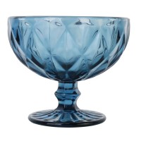 Кварц креманка 350 мл синя 1 шт