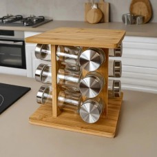 Набір ємностей для спецій 12 шт