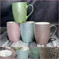 Чашка 340 мл «Айворі блискітка» 