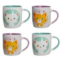 Чашка 325 мл «Сімейство котячих» 